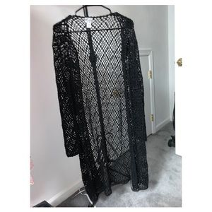 Chico’s Kimono Crochet